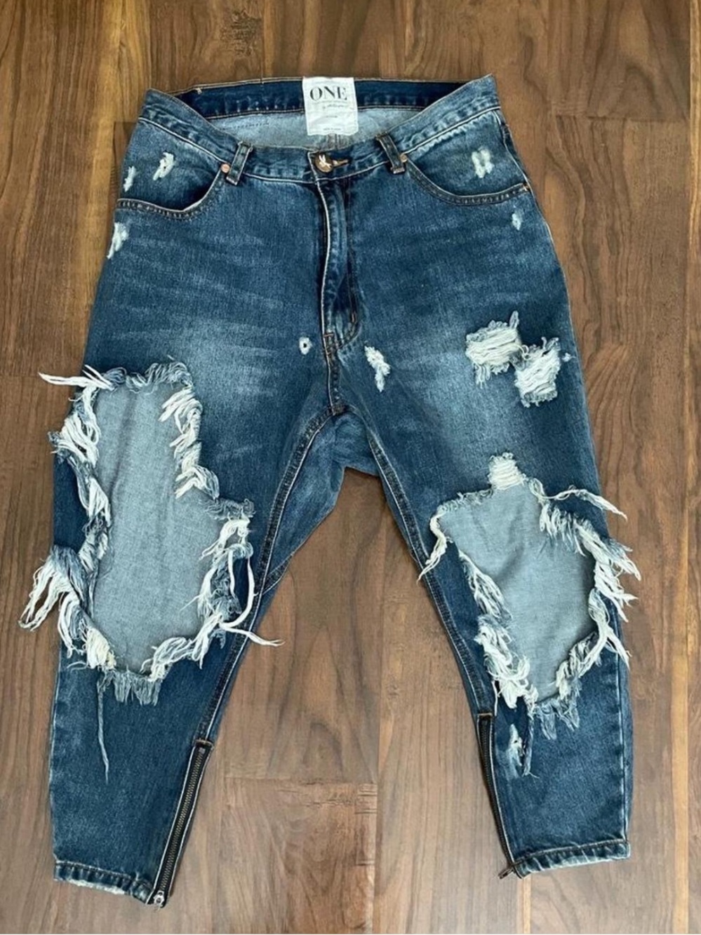 One Teaspoon Iggy Destroyed Jeans